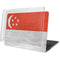 Singapore Flag Distressed MacBook Pro 13in (2020) Case plus Skin